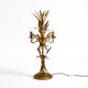 Original 1970s floral table lamp by Hans Kögl in the shape of a wheat sheaf