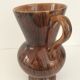 Vase vintage Sarreguemines modèle Acajou