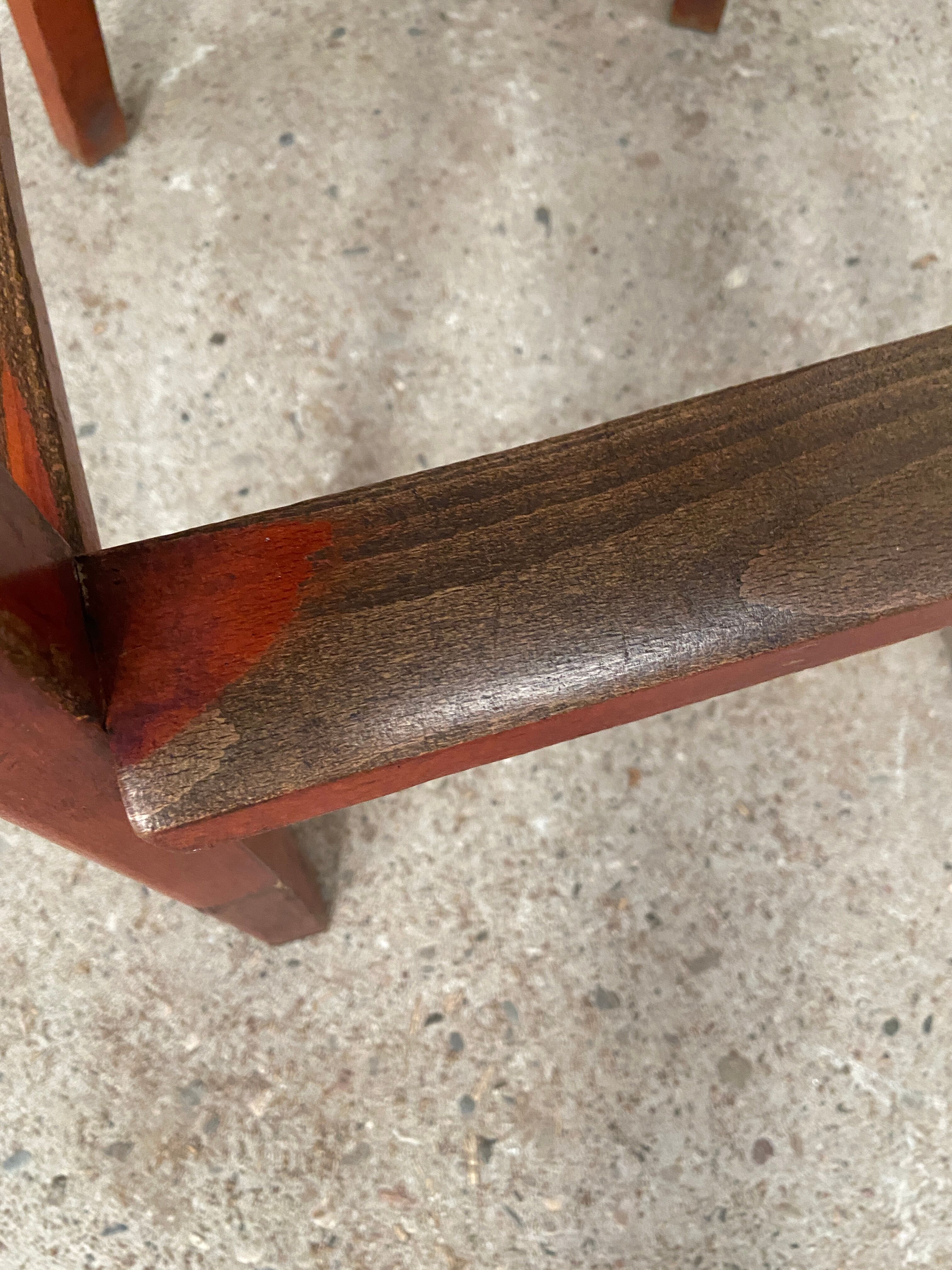 4 Bentwood bar stools 1980-90