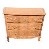 Louis XV style chest of drawers in cherry wood