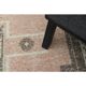 1970s Turkish Oushak Handmade Wool Cotton Brown Runner Rug 120x314