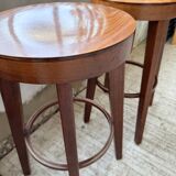 6 vintage Baumann bar stools
