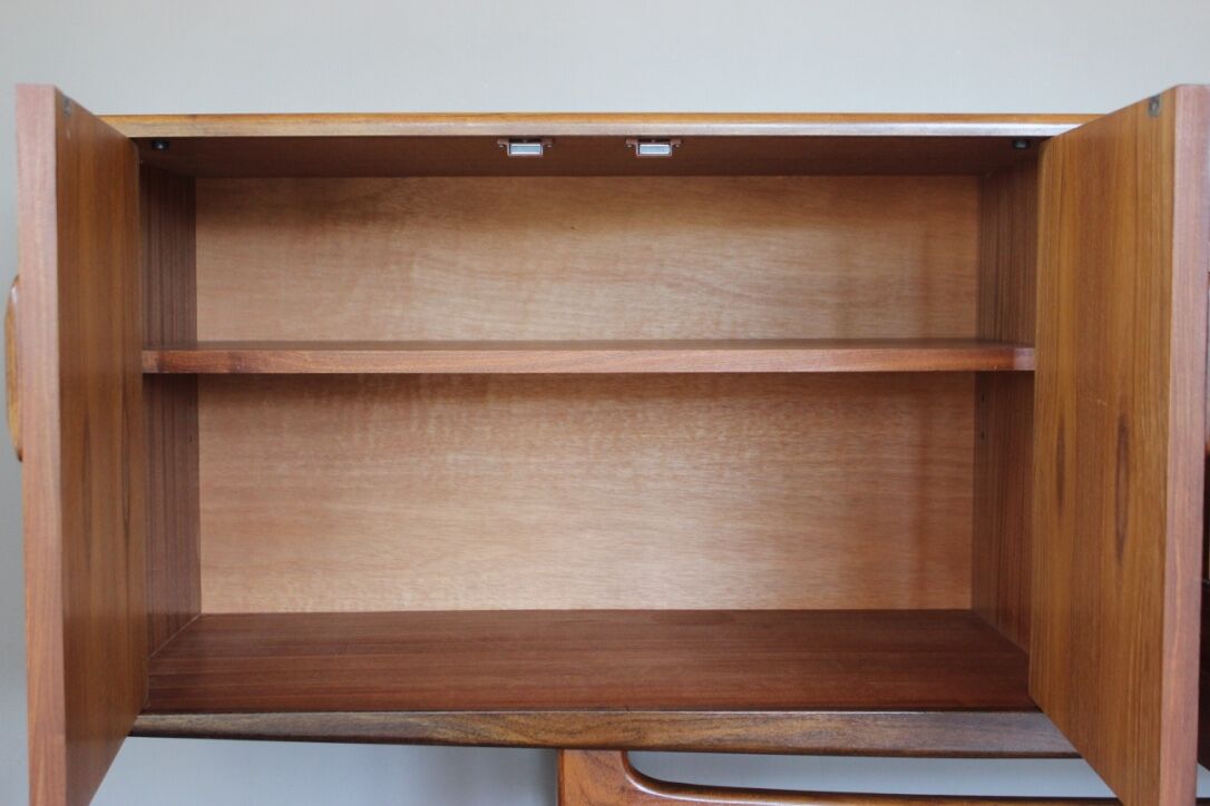 Vintage teak, Scandinavian style enfilade, by G-PLAN, FRESCO model