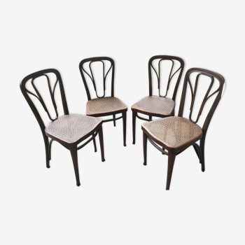 Lot of 4 Thonet chairs