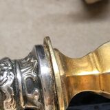 Filled silver cake shovel