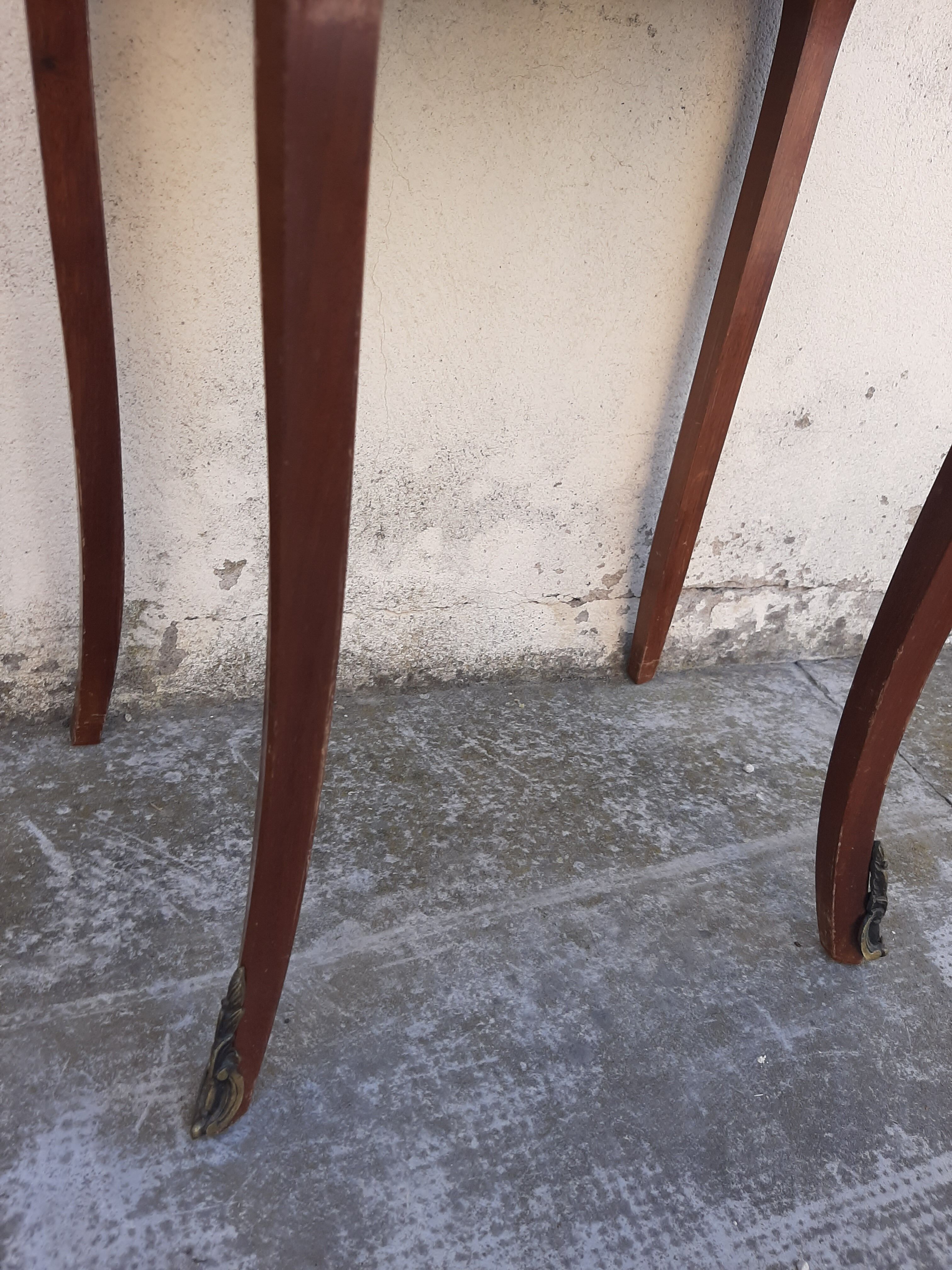 Louis XV Marquetry Style Bedside