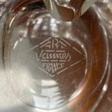 Colorless crystal pocket empty of Duck-shaped Valves