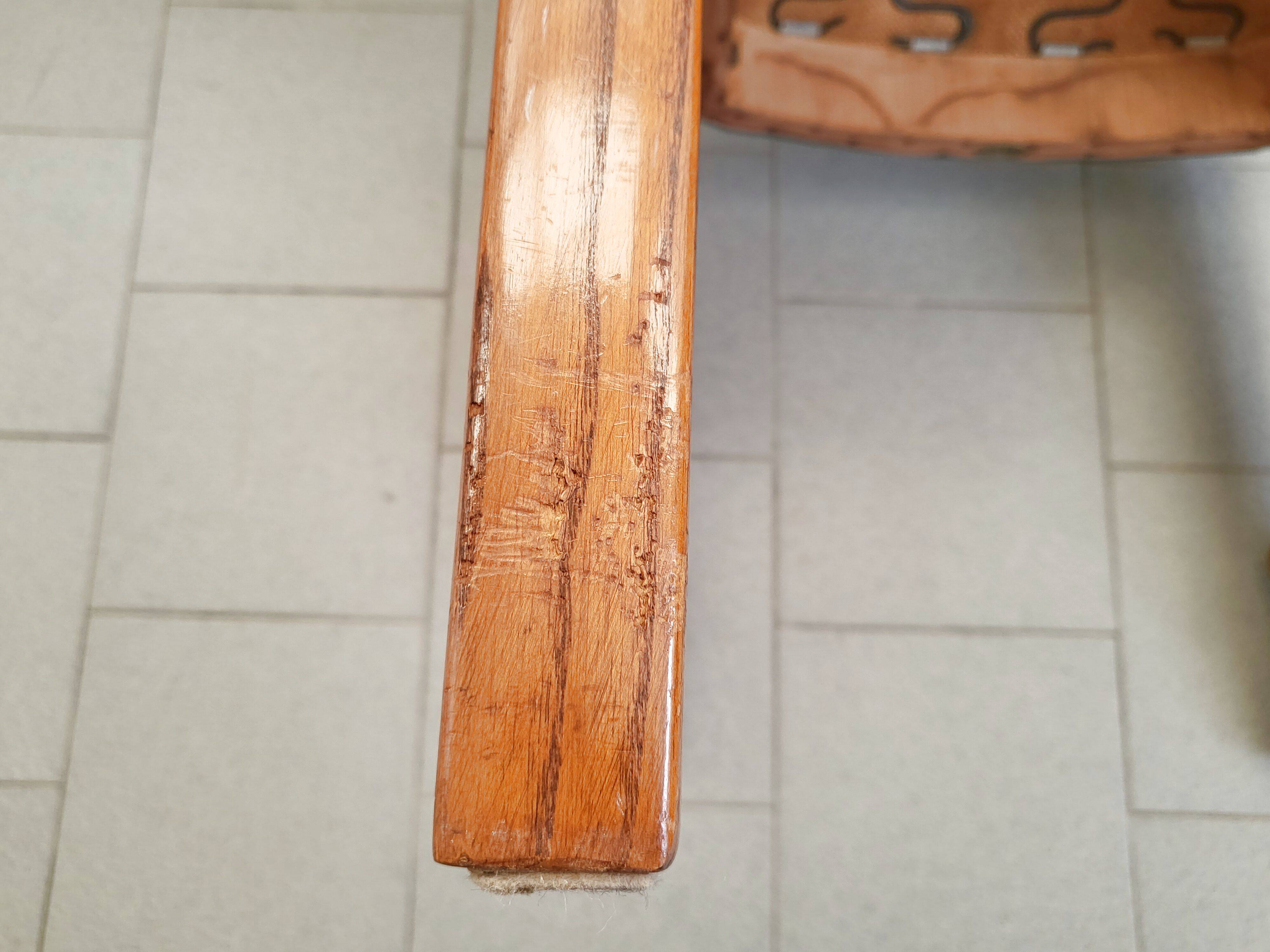 Vintage 1950 Steiner Bow-Wood chair