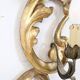 Applique en bois doré