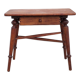 wooden coffee table with drawer, side table, bedside table, vintage end of sofa