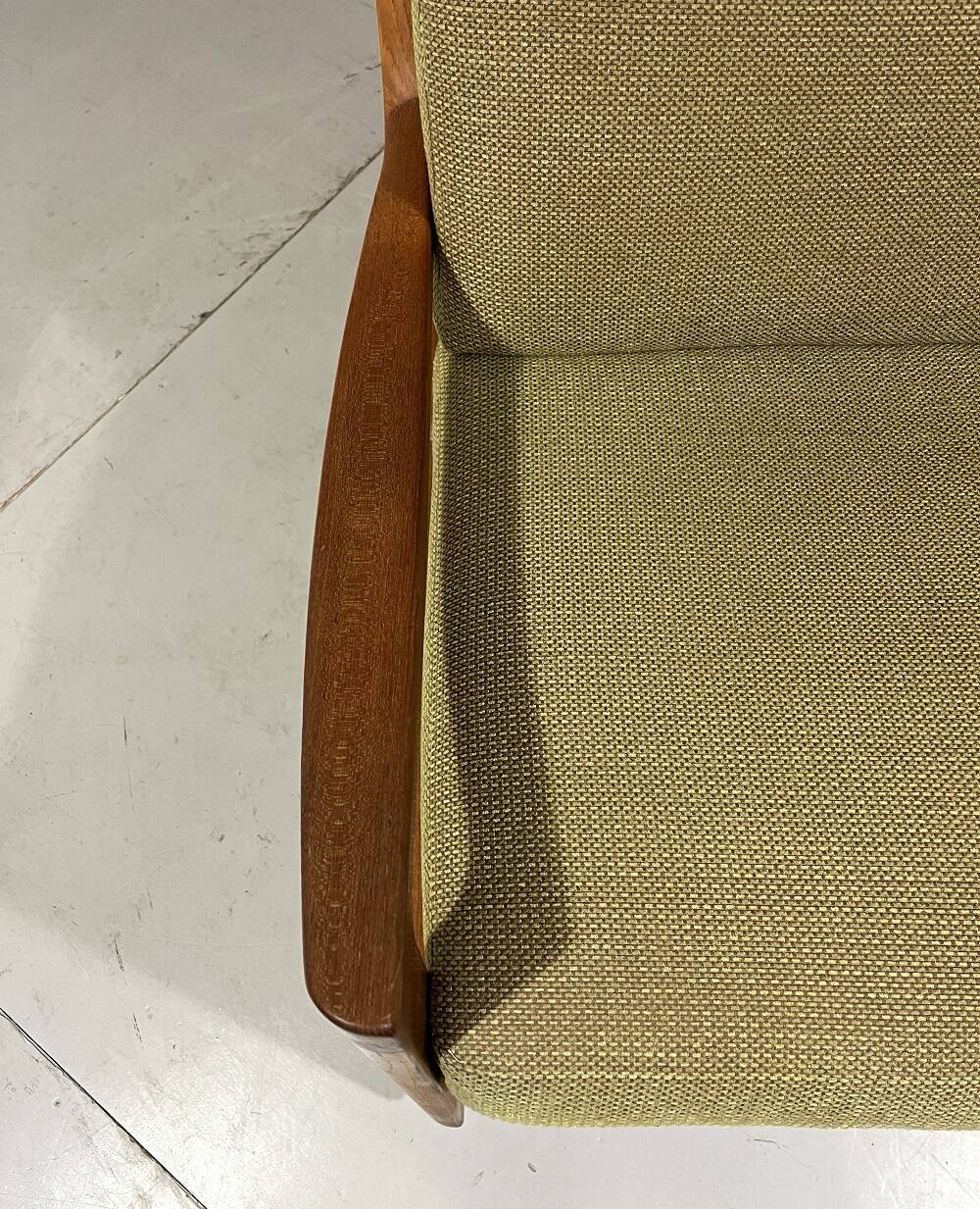 Ole Wanscher high back rocking chair Senator 1960’s