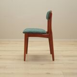 Set of six teak chairs, Danish design, 1960s, manufacture: N. & K. Bundgaar