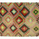 Anatolian handmade kilim rug 284 cm x 178 cm