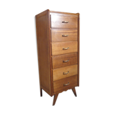 Chiffonnier vintage des années 60 à pieds compas