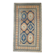 6x11 Unique Handmade Blue Persian Rug, 188x328Cm
