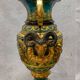 Casa Padrino baroque de luxe vase in multicoloured bronze / gold 53 x 43 x