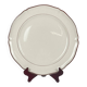 Round plate Villeroy & Boch, Bordeaux rim, early 20th century.