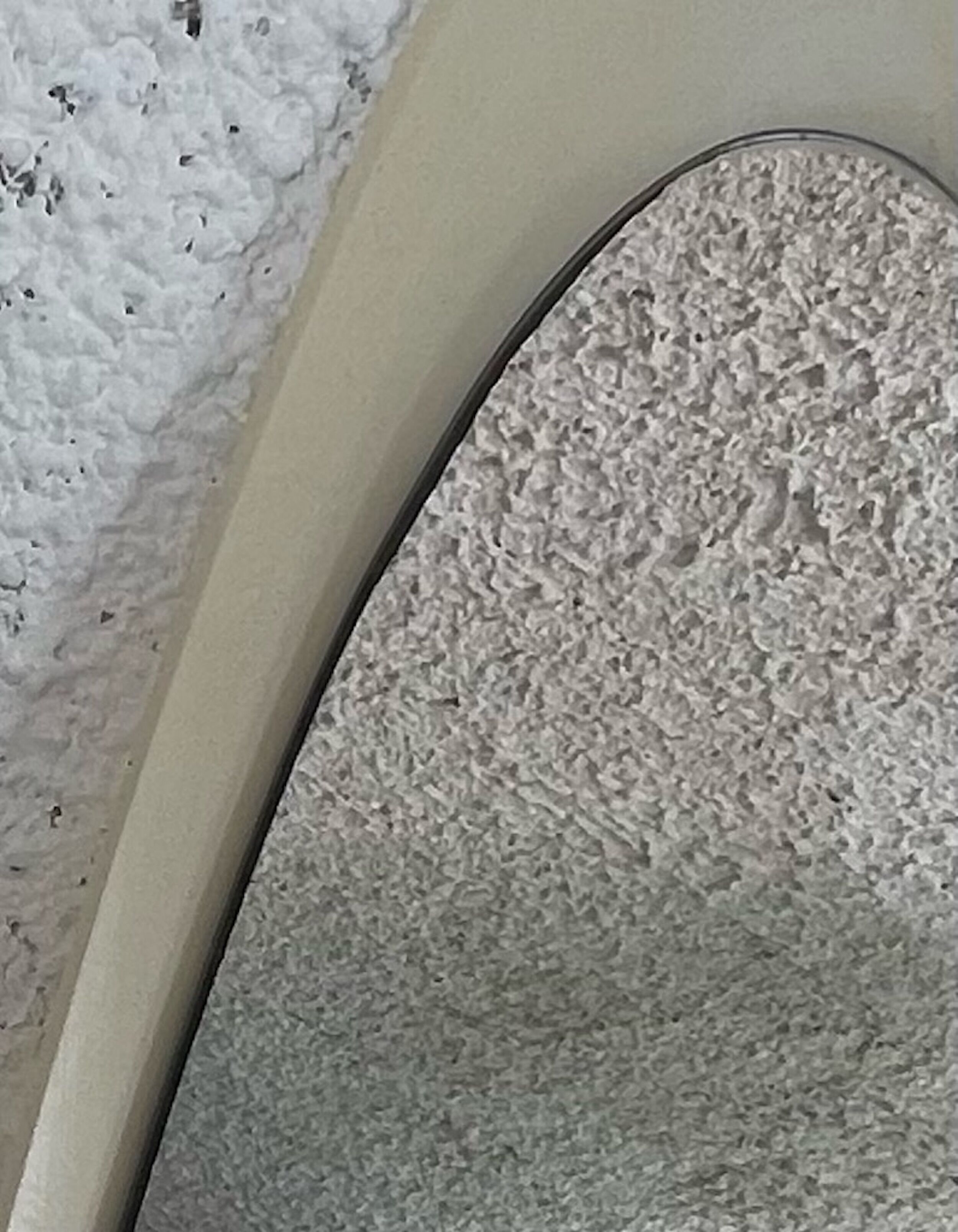 Lipstick Mirror in Ivory by Rodolfo Bonetto for Olivari, 70s