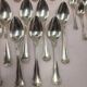 Christofle cutlery set in silver metal 36 pieces with its box