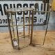 Vintage brass display cabinet