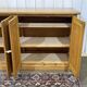 1950s English 4-door fir sideboard