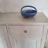 Basket in the blues in Barbotine