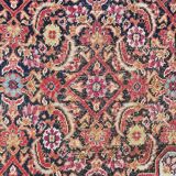 Tapis ancien persan Dorokhsh khorassan du début de 19eme siècle 200x400 cm