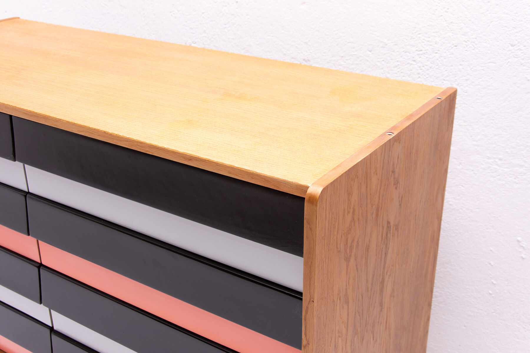 Mid century modern chest of drawers no. U 453 By Jiří Jiroutek, Czechoslovakia