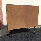 Vintage display cabinet with lighting