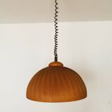 Large Wooden Pendant Lamp