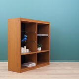 Oak bookcase, Danish design, 1970s, manufactured by ÆJM Møbler