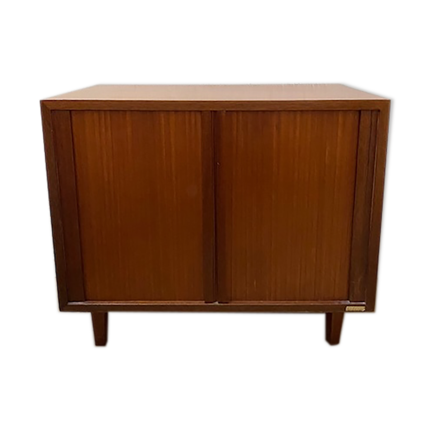 Small Burwood chest of drawers with curtain 50s