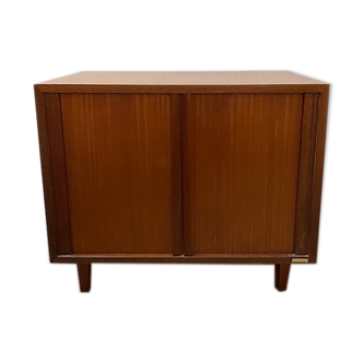 Small Burwood chest of drawers with curtain 50s
