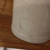 Bouteille en grès vernissé