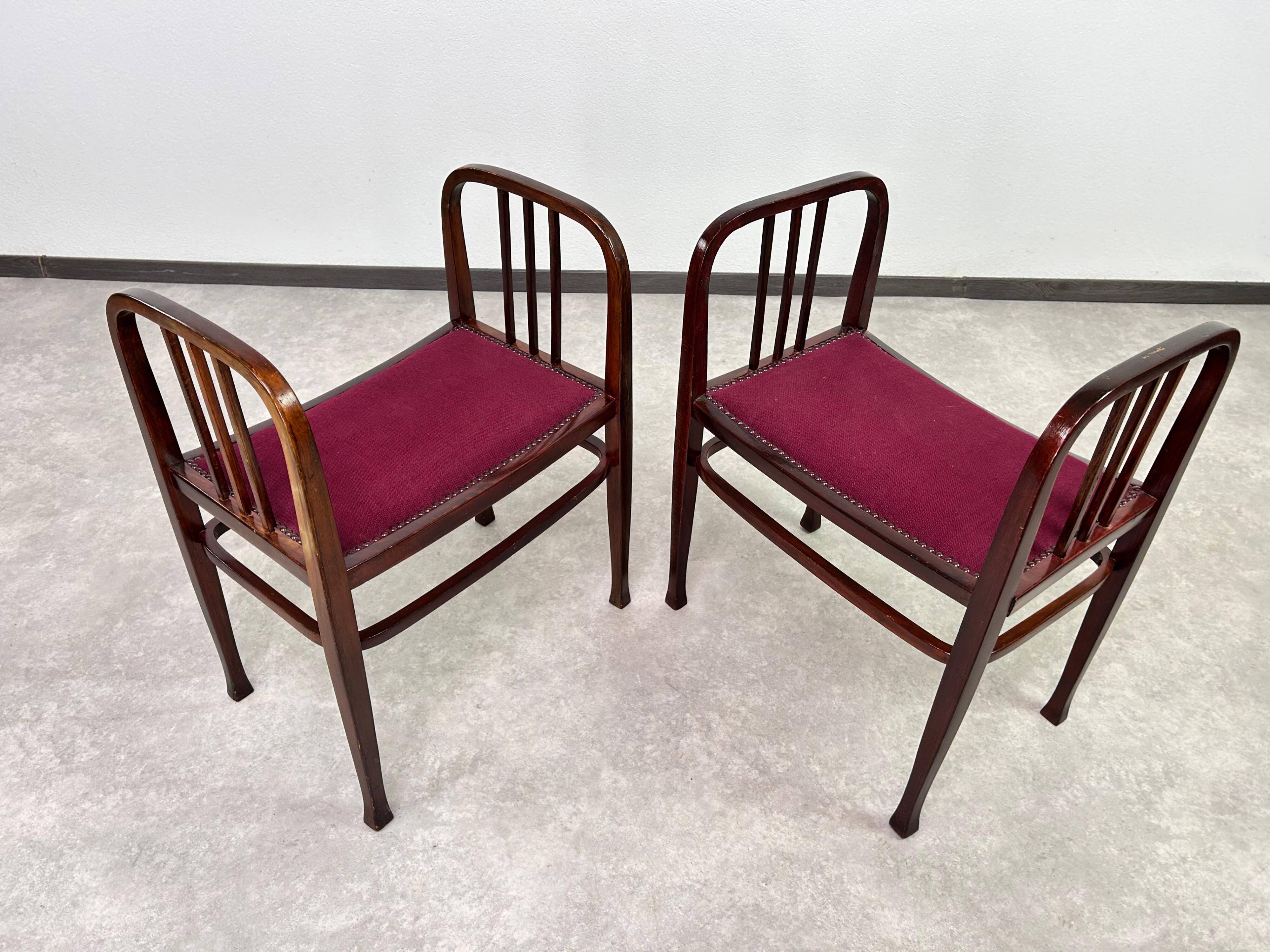 Vienna Secession Sofa No. 6611 by Otto Wagner