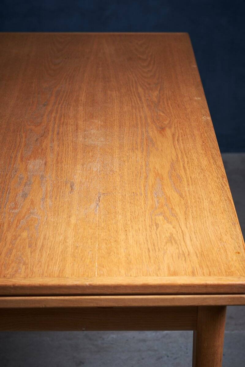 Extendable Oak Dining Table by NO Møller, 1960s