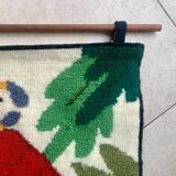 Parrot decor wall rug - Work of the Brazilian artist VAC - 1989