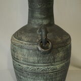 Antique style terracotta water jar, 20th century, Spain