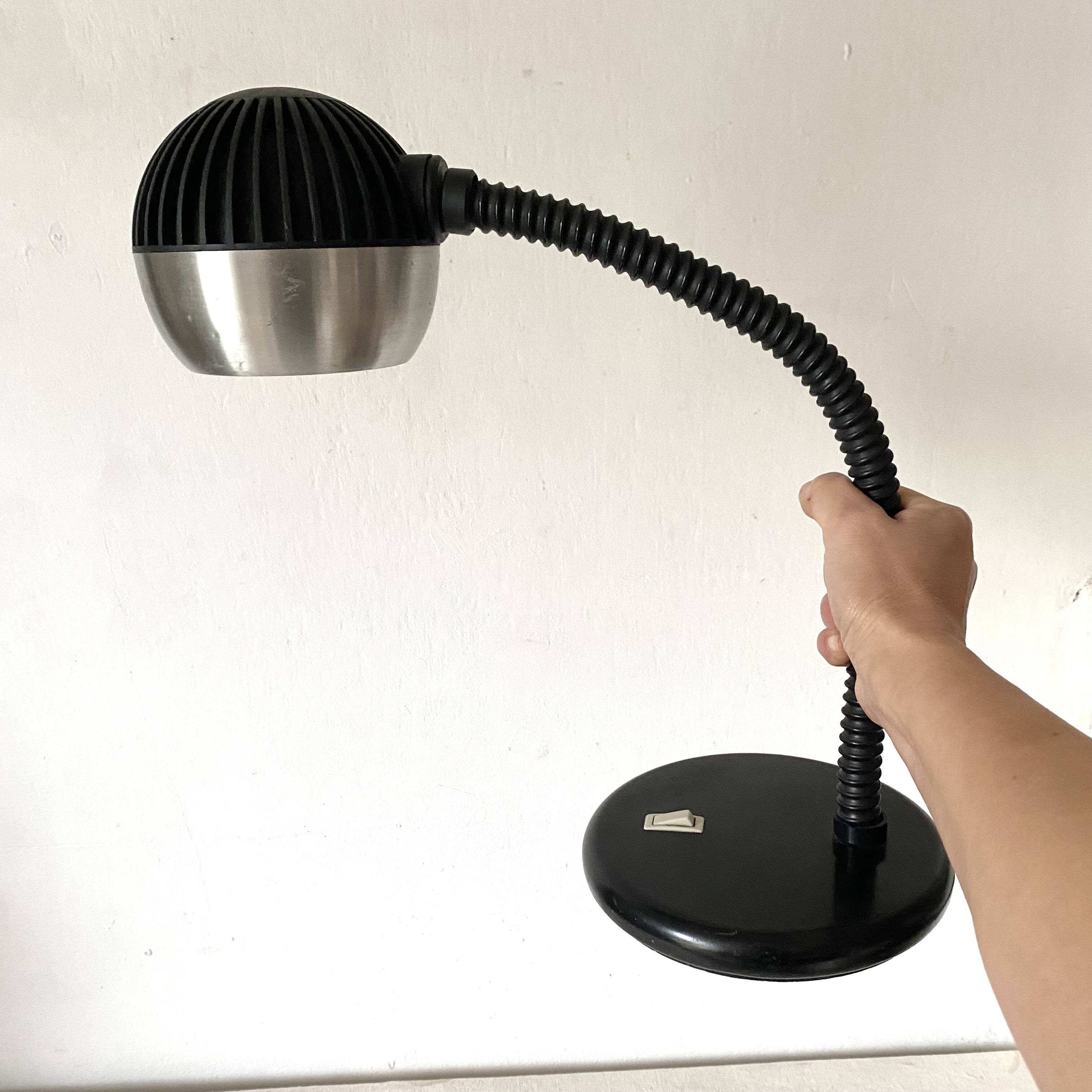 Fase eye ball articulated desk lamp