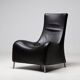De Sede DS-264 Lounge Chair by Mathias Hoffmann, Swiss Leather Design
