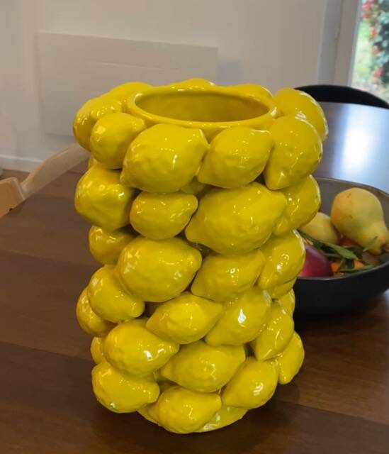 Lemon vase - lemons - pop-architect interior