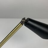 Small midcentury adjustable diabolo counter balance architectural desk lamp, 1960s