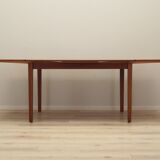 Teak table, Danish design, 1970s, production: Denmark