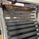 Leather chaise longue