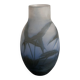 Vase Art Nouveau par Gallé en pâte de verre dégagée à l'acide