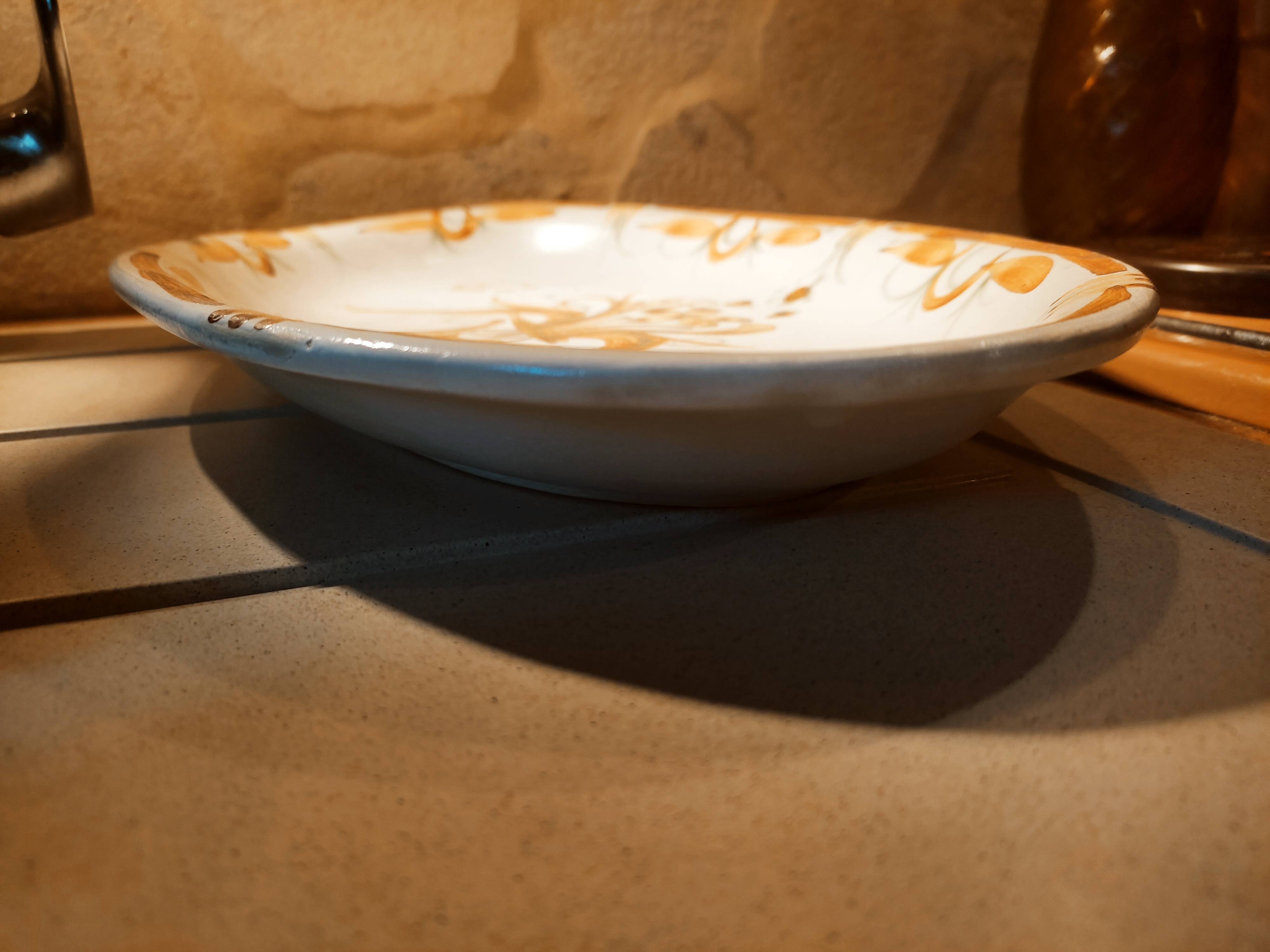 Oval flat sandstone Keraluc Quimper