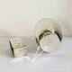 Art Nouveau silver-plated napkin holder with hallmark + case