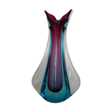 1960s Murano glass vase