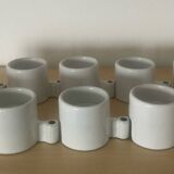 Set of 10 vintage candlesticks by Elhén Johansson