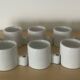Set of 10 vintage candlesticks by Elhén Johansson